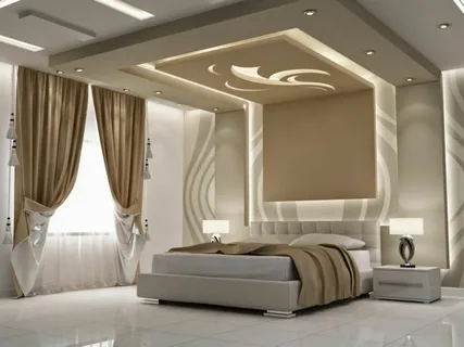 Bedroom Gypsum Work Dubai